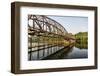Lock Number 11 on the Erie Canal System in Amsterdam, New York State-Joe Restuccia-Framed Photographic Print
