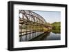 Lock Number 11 on the Erie Canal System in Amsterdam, New York State-Joe Restuccia-Framed Photographic Print