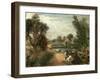 Lock on the Stour-John Constable-Framed Giclee Print