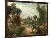 Lock on the Stour-John Constable-Framed Giclee Print