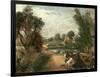 Lock on the Stour-John Constable-Framed Giclee Print