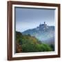 Lock Wernigerode in the First Morning Light, Behind Morning Fog, Saxony-Anhalt-Andreas Vitting-Framed Photographic Print