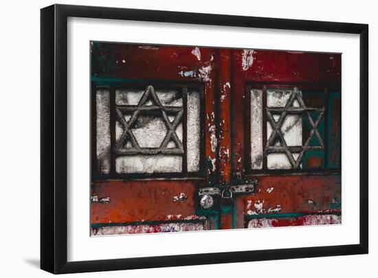 Locked Doors, 2016-Joy Lions-Framed Giclee Print