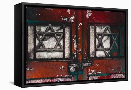 Locked Doors, 2016-Joy Lions-Framed Stretched Canvas