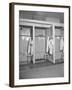 Locker Room for Joe Dimaggio at Yankee Stadium-Anthony Bernato-Framed Photographic Print