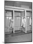 Locker Room for Joe Dimaggio at Yankee Stadium-Anthony Bernato-Mounted Photographic Print