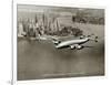 Lockheed Constellation, New York 1950-Clyde Sunderland-Framed Art Print