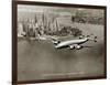 Lockheed Constellation, New York 1950-Clyde Sunderland-Framed Art Print