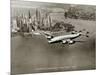 Lockheed Constellation, New York 1950-Clyde Sunderland-Mounted Art Print