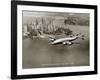 Lockheed Constellation, New York 1950-Clyde Sunderland-Framed Art Print