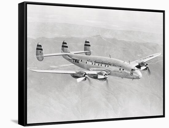 Lockheed Constellation-null-Framed Stretched Canvas