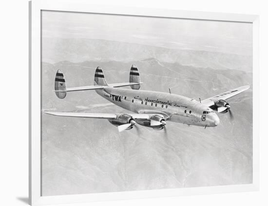 Lockheed Constellation-null-Framed Photographic Print