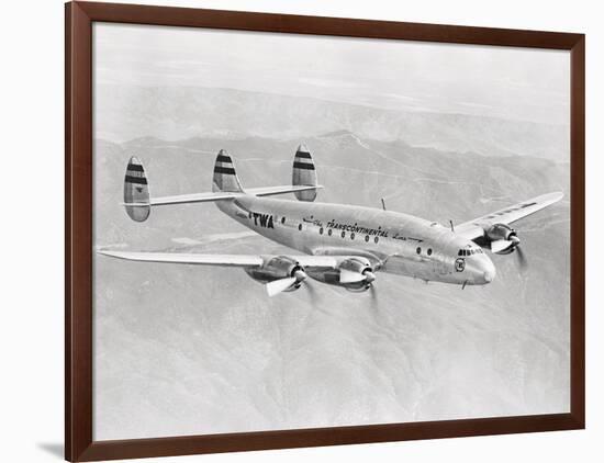 Lockheed Constellation-null-Framed Photographic Print