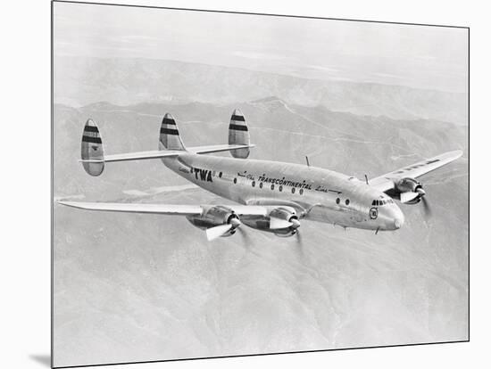 Lockheed Constellation-null-Mounted Photographic Print