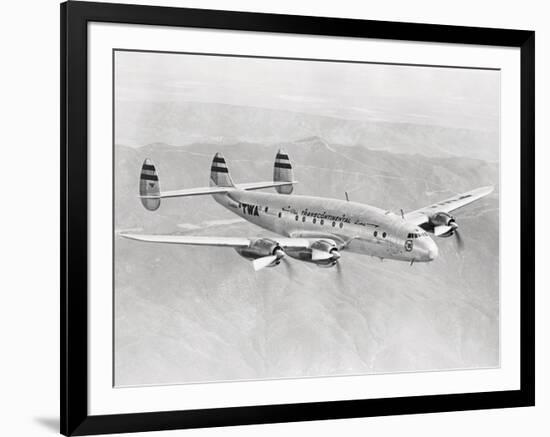 Lockheed Constellation-null-Framed Photographic Print