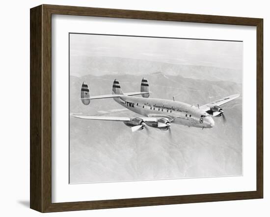 Lockheed Constellation-null-Framed Photographic Print