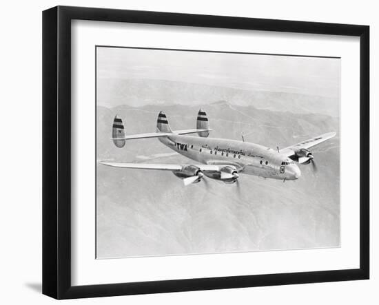 Lockheed Constellation-null-Framed Photographic Print