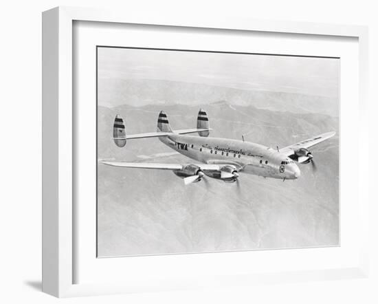 Lockheed Constellation-null-Framed Photographic Print