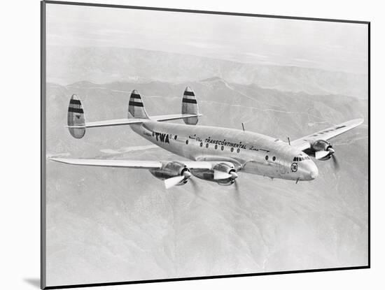 Lockheed Constellation-null-Mounted Photographic Print