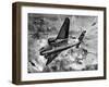 Lockheed 'Hudsons' Bombing Aalesund; Second World War, 1941-null-Framed Photographic Print