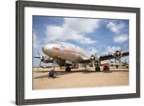 Lockheed L-049 'Constellation', Tucson, Arizona, USA-Jamie & Judy Wild-Framed Photographic Print