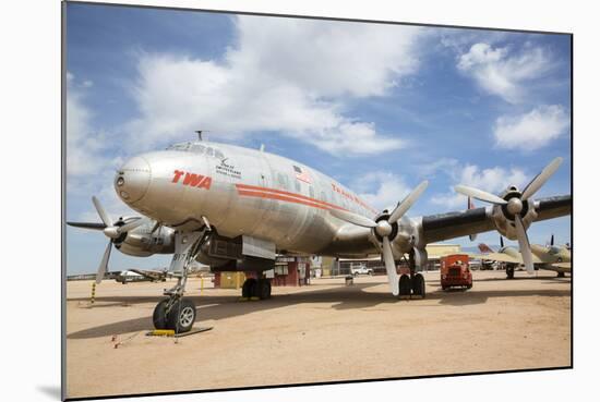 Lockheed L-049 'Constellation', Tucson, Arizona, USA-Jamie & Judy Wild-Mounted Photographic Print