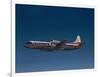 Lockheed L-188 Electra Airplane in Flight-null-Framed Photographic Print