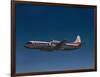 Lockheed L-188 Electra Airplane in Flight-null-Framed Photographic Print