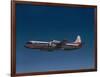 Lockheed L-188 Electra Airplane in Flight-null-Framed Photographic Print