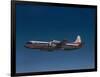 Lockheed L-188 Electra Airplane in Flight-null-Framed Photographic Print