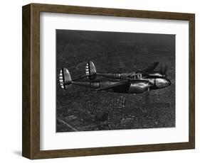 Lockheed Lightning-null-Framed Photographic Print