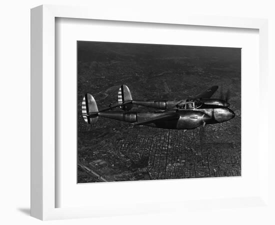 Lockheed Lightning-null-Framed Photographic Print