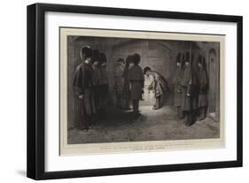 Locking Up the Tower-Frank Holl-Framed Giclee Print