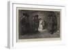 Locking Up the Tower-Frank Holl-Framed Giclee Print