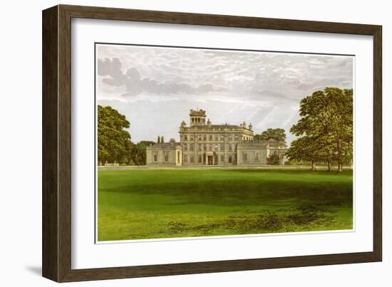 Locko Park, Derbyshire, Home of the Drury-Lowe Family, C1880-AF Lydon-Framed Giclee Print