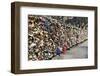 Locks - Eternal Love - The Archeveche Bridge - Paris - France-Philippe Hugonnard-Framed Photographic Print