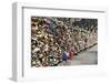 Locks - Eternal Love - The Archeveche Bridge - Paris - France-Philippe Hugonnard-Framed Photographic Print