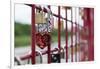 Locks of love, Maribor, Slovenia, Europe-Sergio Pitamitz-Framed Photographic Print