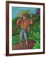 Loco De Contento, 2003-Oscar Ortiz-Framed Giclee Print