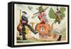 Locomotion - an Amusing Forecast of the Future-null-Framed Stretched Canvas