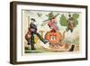 Locomotion - an Amusing Forecast of the Future-null-Framed Art Print