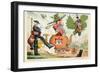 Locomotion - an Amusing Forecast of the Future-null-Framed Art Print