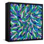 Locomotion in color II-Hyunah Kim-Framed Stretched Canvas