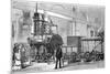 Locomotion, the First Steam Locomotive, at the Railway Jubilee, Darlington, Durham, 19th Century-null-Mounted Giclee Print