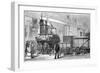 Locomotion, the First Steam Locomotive, at the Railway Jubilee, Darlington, Durham, 19th Century-null-Framed Giclee Print