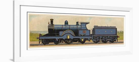 Locomotive 10 of the Great Eastern Railway-null-Framed Art Print