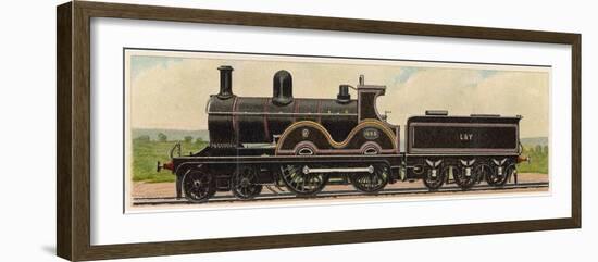 Locomotive 1093 of the Lancashire and Yorkshire Railway-null-Framed Photographic Print