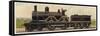 Locomotive 1093 of the Lancashire and Yorkshire Railway-null-Framed Stretched Canvas