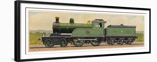 Locomotive 1870 of the North Eastern Railway-null-Framed Premium Giclee Print