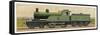 Locomotive 1870 of the North Eastern Railway-null-Framed Stretched Canvas